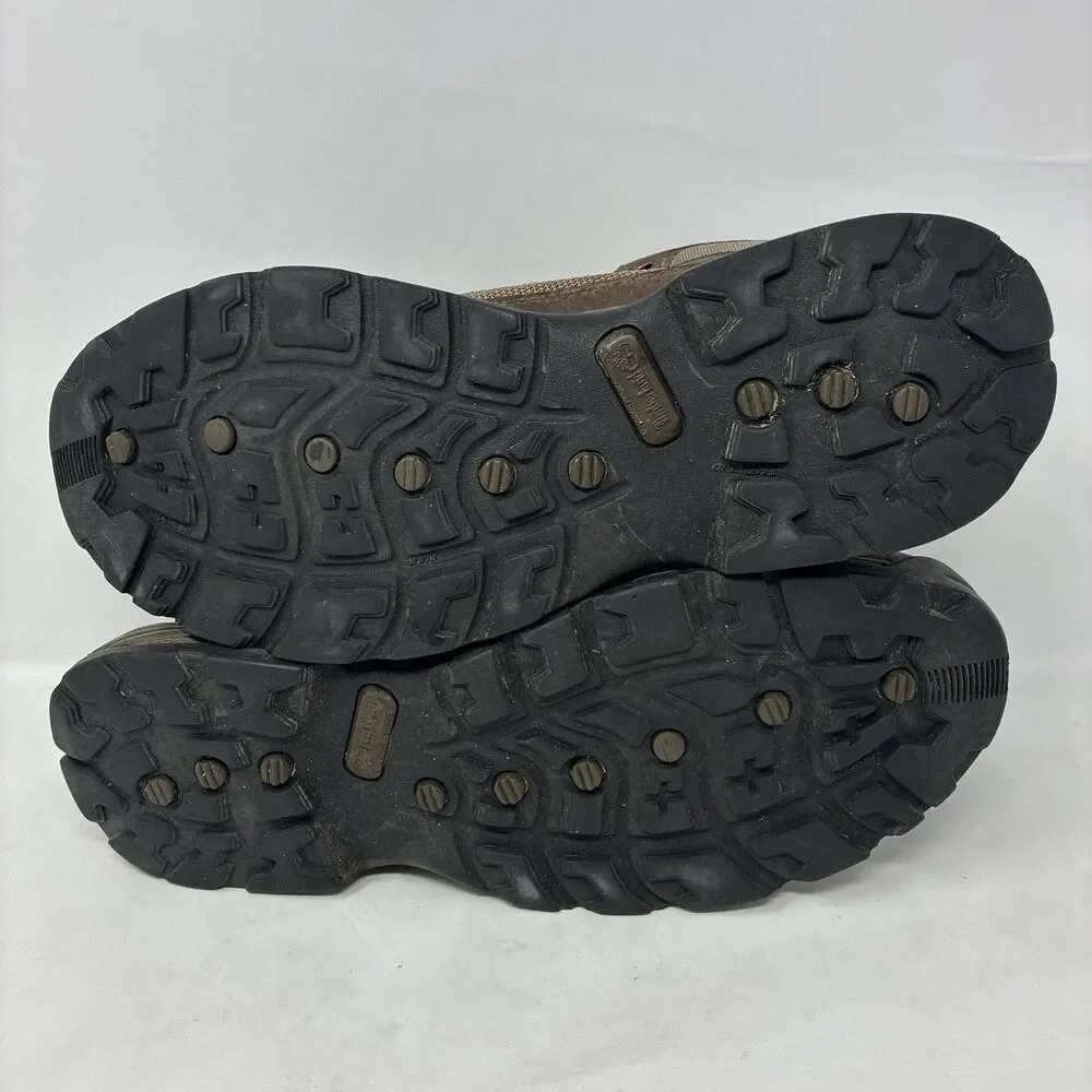 Timberland Mid Hiking Boots Brown Leather Men’s Size 13 GTX GoreTex Waterproof
